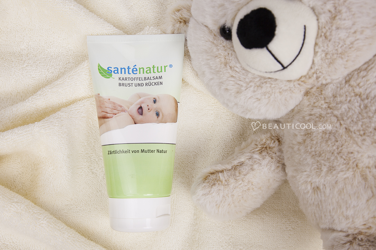 Santenatur Potato Children Cream (Chest & Back) 50 ml. เกราะป้องกันลูกน้อย ปลอดภัย วางใจหายห่วง ช่วยให้หลับสบาย ป้องกันและบรรเทาผิวจากผดผื่น