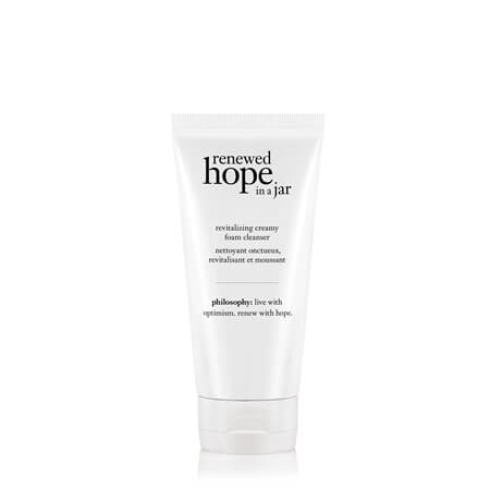 PHILOSOPHY , Renewed Hope In A Jar Revitalizing Creamy Foam Cleanser 30ml , โฟมทำความสะอาดผิวหน้า , โฟมล้างหน้า , โฟมล้างหน้าสูตรอ่อนโยน , 